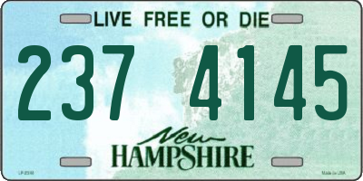 NH license plate 2374145