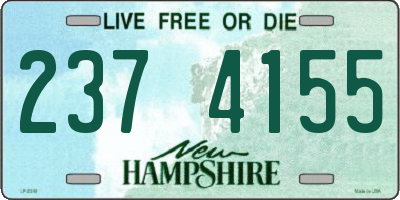 NH license plate 2374155