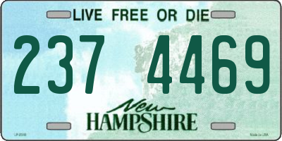 NH license plate 2374469
