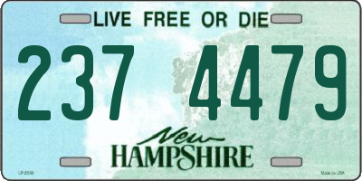 NH license plate 2374479