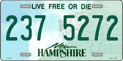 NH license plate 2375272