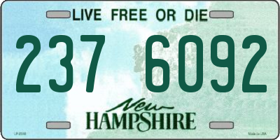 NH license plate 2376092