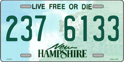 NH license plate 2376133
