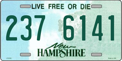 NH license plate 2376141