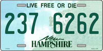 NH license plate 2376262