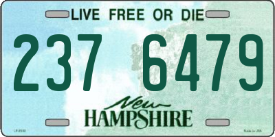 NH license plate 2376479