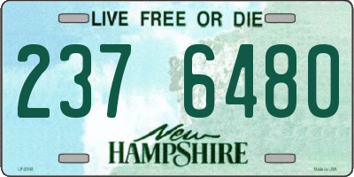 NH license plate 2376480