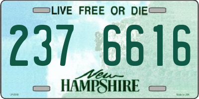NH license plate 2376616