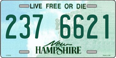 NH license plate 2376621