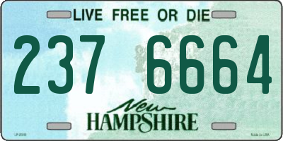 NH license plate 2376664