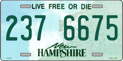 NH license plate 2376675