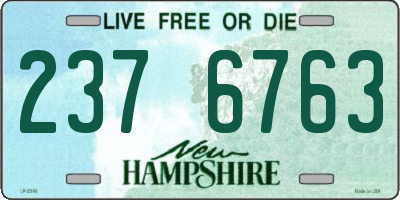 NH license plate 2376763