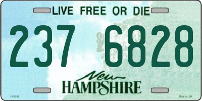 NH license plate 2376828