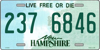 NH license plate 2376846