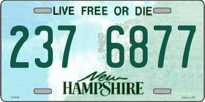 NH license plate 2376877