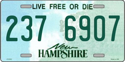 NH license plate 2376907
