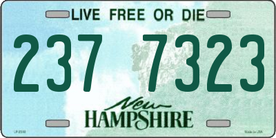 NH license plate 2377323