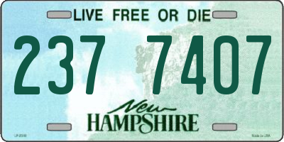 NH license plate 2377407