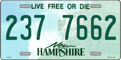 NH license plate 2377662