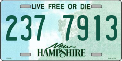 NH license plate 2377913