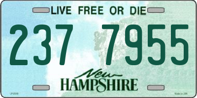 NH license plate 2377955