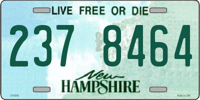 NH license plate 2378464