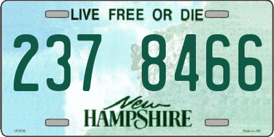 NH license plate 2378466