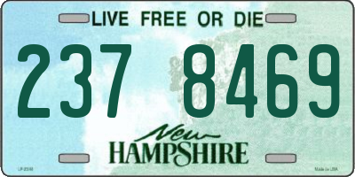 NH license plate 2378469