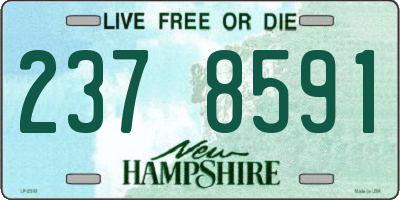 NH license plate 2378591