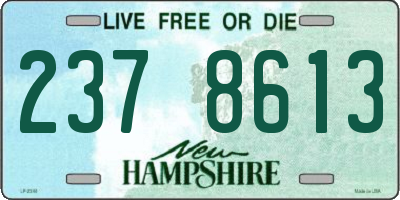 NH license plate 2378613