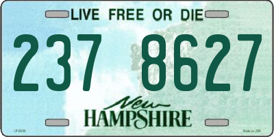 NH license plate 2378627