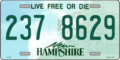 NH license plate 2378629
