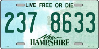 NH license plate 2378633