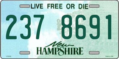NH license plate 2378691