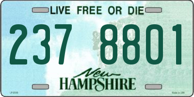 NH license plate 2378801