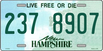 NH license plate 2378907