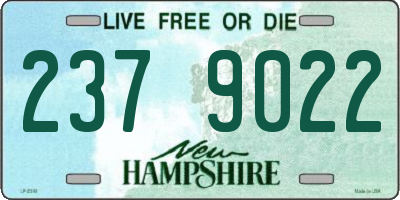 NH license plate 2379022
