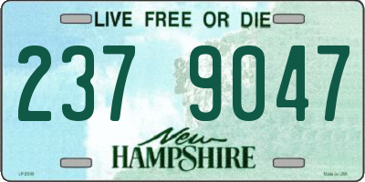 NH license plate 2379047
