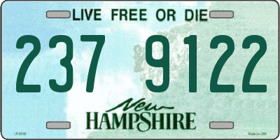 NH license plate 2379122