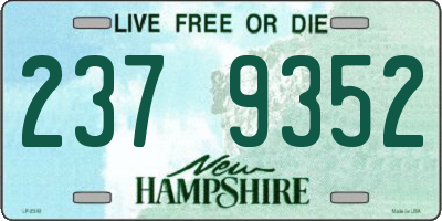 NH license plate 2379352