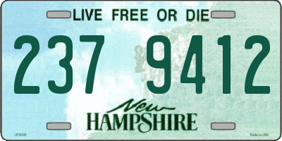 NH license plate 2379412