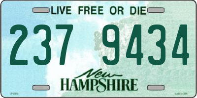 NH license plate 2379434
