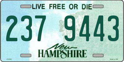 NH license plate 2379443