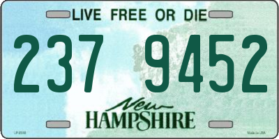 NH license plate 2379452