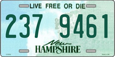 NH license plate 2379461