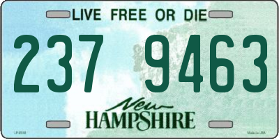 NH license plate 2379463