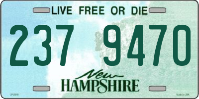 NH license plate 2379470
