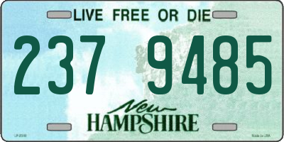 NH license plate 2379485