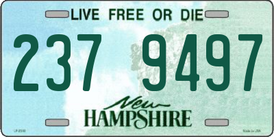NH license plate 2379497