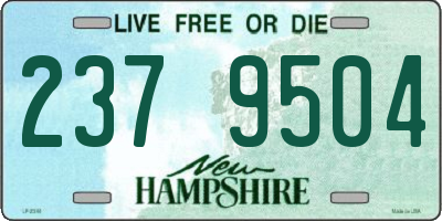 NH license plate 2379504